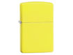 Picture of ZIPPO REG NEON YELLOW LIGHTER